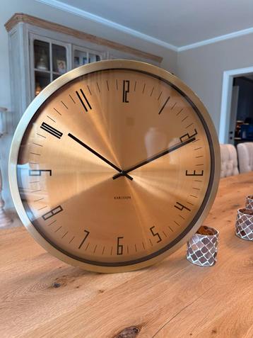 Wandklok goud KARLSSON 44 cm beschikbaar voor biedingen