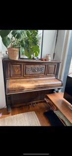 Piano J&J Hopkinson, Muziek en Instrumenten, Ophalen, Gebruikt, Bruin, Piano