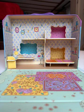 Djeco tinyly draagbaar poppenhuis Sylvia & fox beschikbaar voor biedingen