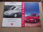 BROCHURE CITROEN ZX ALLURE, Livres, Autos | Brochures & Magazines, Citroën, Utilisé, Enlèvement ou Envoi