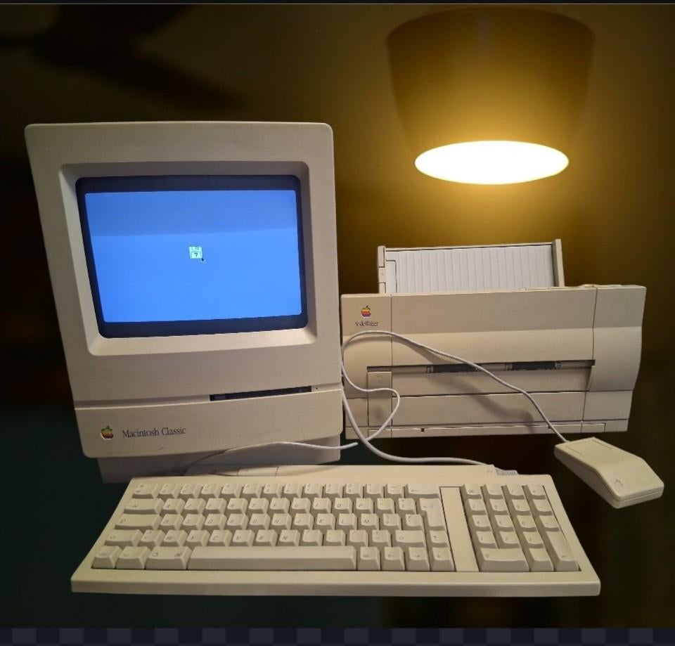 vintage Apple Macintosh Classic, Computers en Software, Vintage Computers, Ophalen