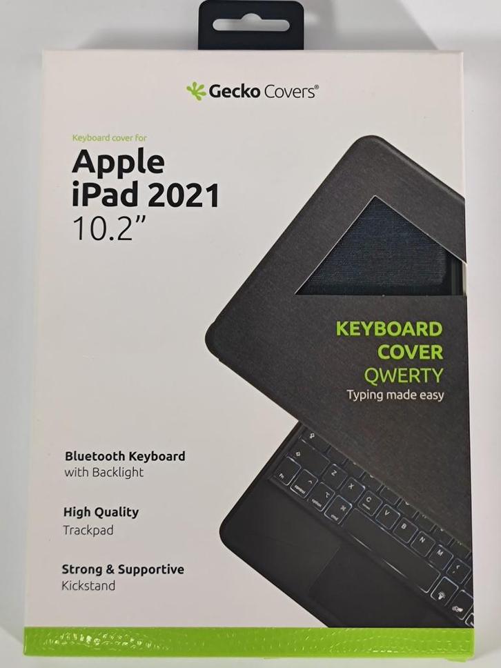 Gecko Covers - Keyboard Cover - Ipad 2019/2020/2021 | Nieuw, Computers en Software, Tablet-hoezen