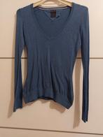 Pull femme Tommy Hilfiger, Tommy Hilfiger, Taille 36 (S), Bleu, Porté