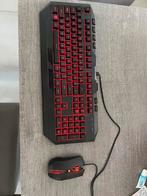 Cooler master toetsenbord en muis, Computers en Software, Toetsenborden, Ophalen, Qwerty, Zo goed als nieuw, Bedraad