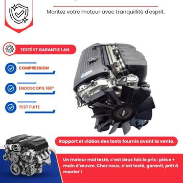 Complete motor BMW M3 E46 3.2 343CV S54B32 beschikbaar voor biedingen