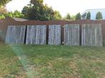 Houten schutting, Tuin en Terras, Schuttingen, Ophalen, Gebruikt, Hout