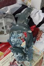 2 dolfijnen, Enlèvement, Utilisé, Statue ou Figurine