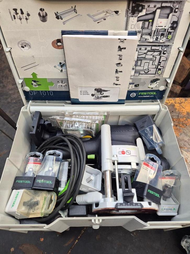 Routeur EBQ-Plus Festool OF 1010., Bricolage & Construction, Outillage | Fraiseuses, Comme neuf, Électrique, Routeur, Enlèvement