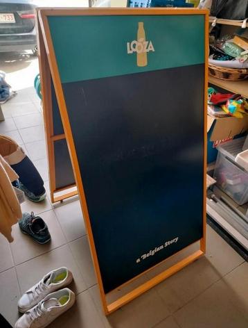 Looza reclame krijt bord beschikbaar voor biedingen