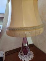 Lampe pied en cristal du val Saint Lambert, Ophalen, Zo goed als nieuw