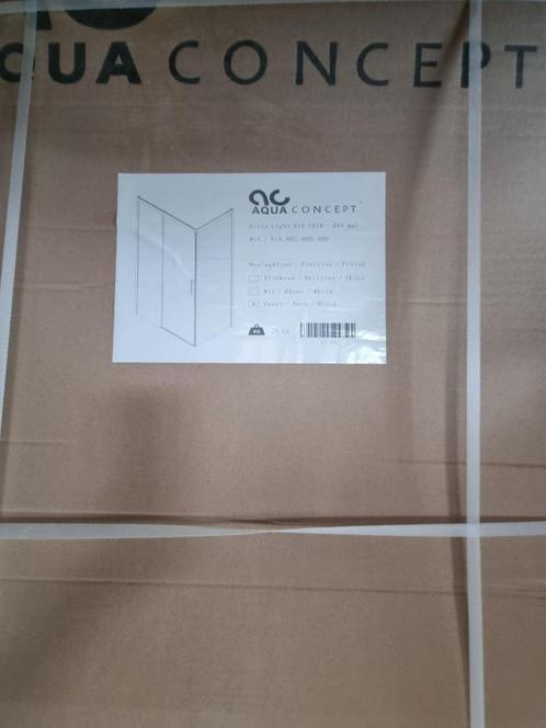 Nieuw – Aqua Concept Slide Light X19 douchewand 87–89 cm, Huis en Inrichting, Badkamer | Badkamermeubels, Nieuw, Overige typen