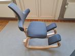 Stokke Varier Thatsit ergonomische kniestoel, Huis en Inrichting, Bureaustoelen, Ophalen, Gebruikt, Grijs, Bureaustoel