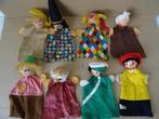 Curiosa poppenkastpoppen met houten hoofd o a Jan Klaassen, Ophalen of Verzenden