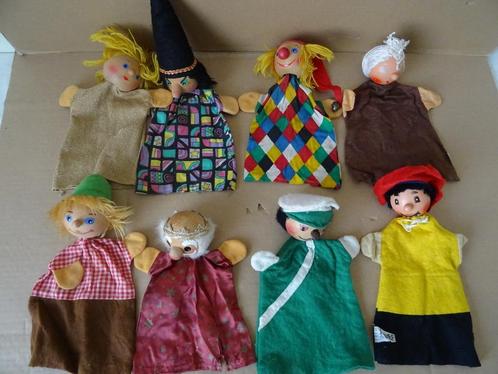 Curiosa poppenkastpoppen met houten hoofd o a Jan Klaassen, Antiek en Kunst, Curiosa en Brocante, Ophalen of Verzenden