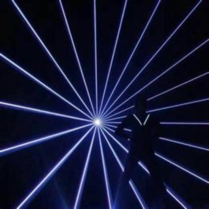 Nieuwe FIRST CLASS 1.6W RGB LASER 25KPPS, Muziek en Instrumenten, Licht en Laser, Nieuw, Laser, Geluidgestuurd, Kleur, Stroboscoopeffect