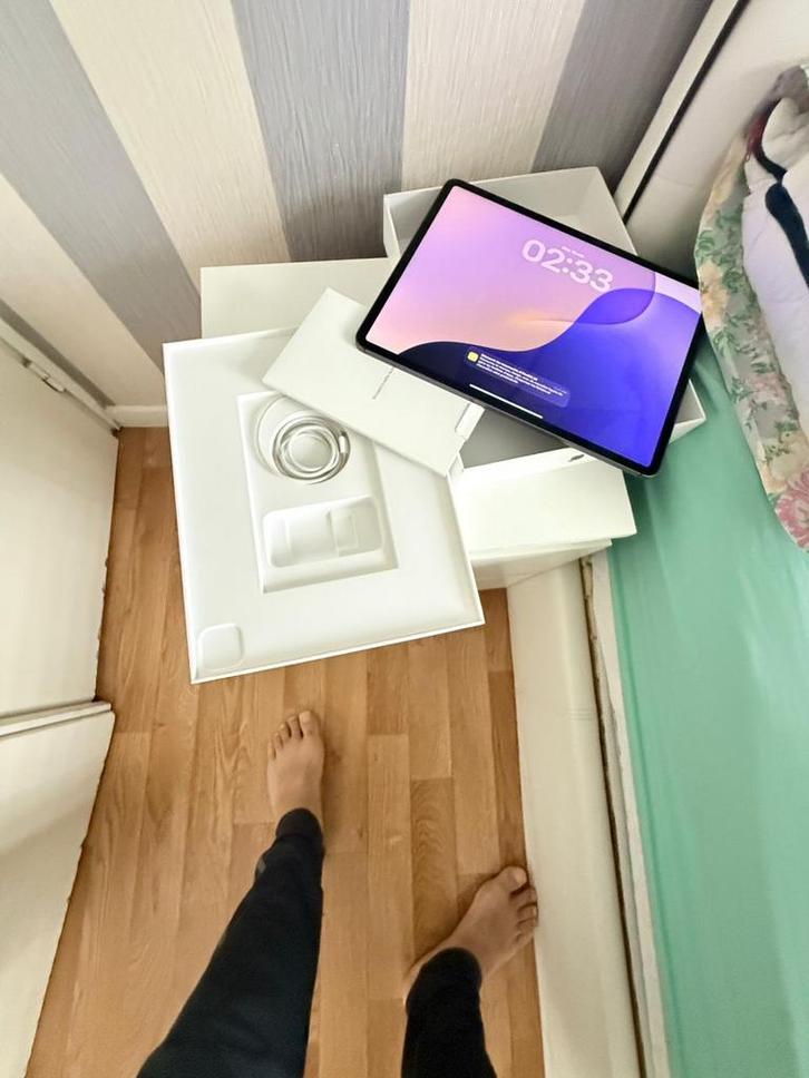 iPad Pro 12'9 256go cellul + clavier logitech + pencil 2, Computers en Software, Apple iPads, Zo goed als nieuw, Apple iPad Pro