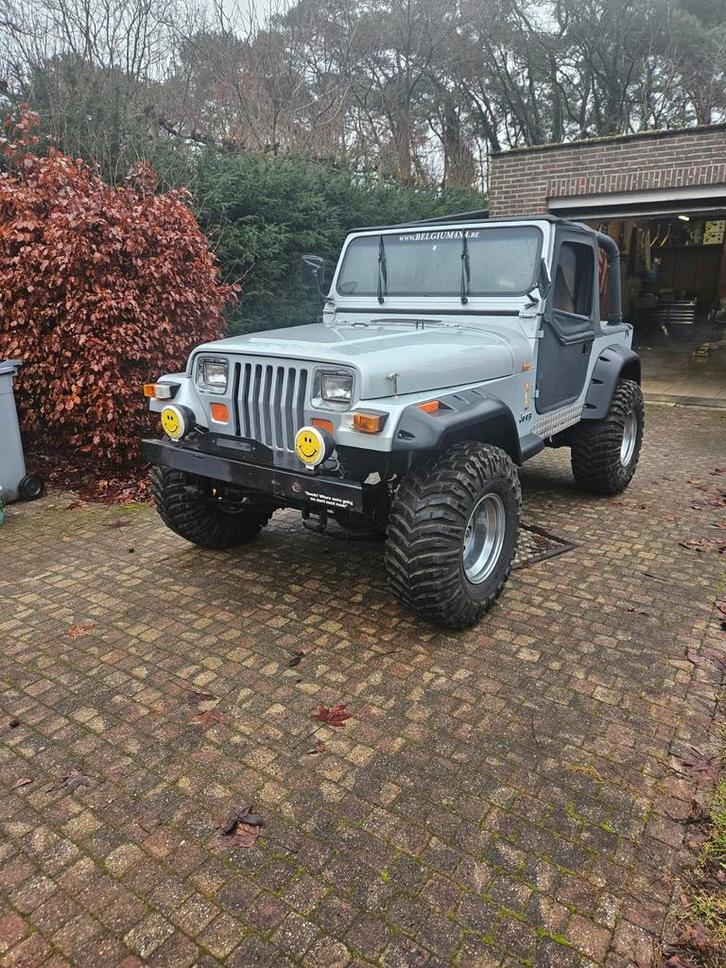 Jeep yj 4.0 1992 met 108 000km, Auto's, Jeep, Particulier, Wrangler, 4x4, Benzine, Ophalen