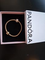 Gold plated armband Pandora inclusief bedel, Handtassen en Accessoires, Armbanden, Ophalen of Verzenden, Zo goed als nieuw