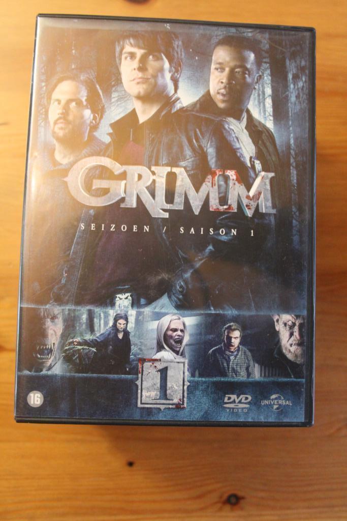 Grimm  seizoen 1-2-3-4              toffe horror serie!, Cd's en Dvd's, Dvd's | Tv en Series, Zo goed als nieuw, Horror, Vanaf 16 jaar