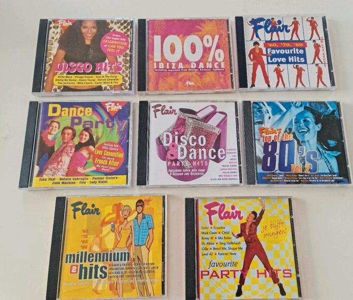 Cd's van Flair  ( 10 stuks ), Cd's en Dvd's, Cd's | Verzamelalbums, Zo goed als nieuw, Dance, Ophalen of Verzenden
