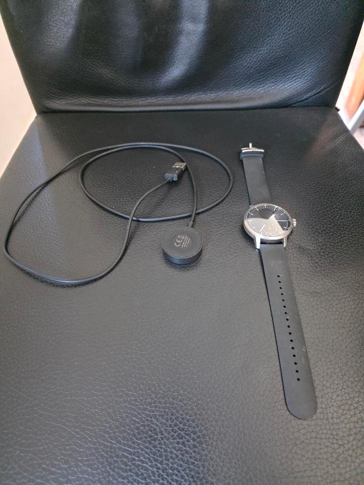 Withings Smartwatch, Handtassen en Accessoires, Smartwatches, Zo goed als nieuw, Zwart, GPS, Ophalen of Verzenden