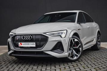 Audi e-tron 95 kWh Sportback Quattro S - Panodak - 360 disponible aux enchères