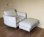 FAUTEUIL EN VOETENBANK, Ophalen, Gebruikt, Metaal, Modèle Osaka