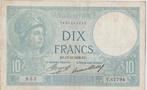 Frankrijk 10 Frank Minerva 17-12-1936-Serie T.67794 FAY 6/17, Postzegels en Munten, Frankrijk, Los biljet, Ophalen of Verzenden