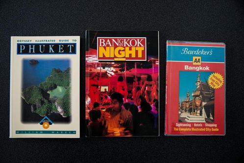lot de 3 guides de voyage thaïlande Phuket, Bangkok et Bangk, Livres, Guides touristiques, Guide ou Livre de voyage, Asie, Enlèvement ou Envoi
