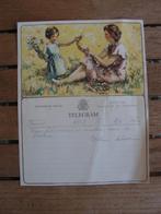 Vintage telegram., Antiek en Kunst, Ophalen of Verzenden