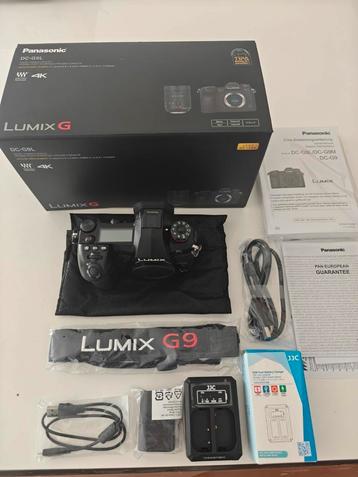Panasonic Lumix G9 (DC-G9) - 775, cliquez sur Z.G.A.N. dans, Enlèvement ou Envoi, Comme neuf, 21 Mégapixel, Autres Marques