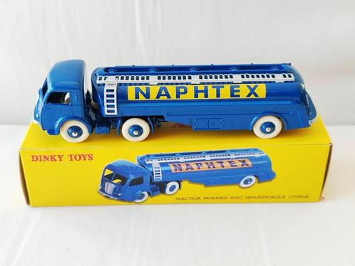 Dinky Atlas _ PANHARD Tract. +NAPHTEX tankoplegger _ ref.32C, Hobby en Vrije tijd, Modelauto's | 1:43, Zo goed als nieuw, Bus of Vrachtwagen