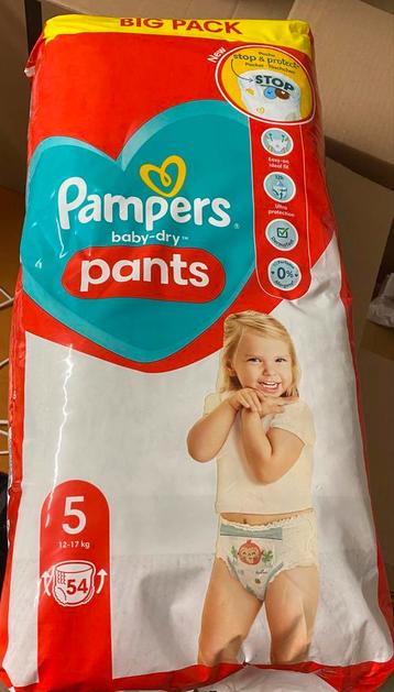 Pampers pants taille 5 - 54 pièces, Enlèvement, Neuf