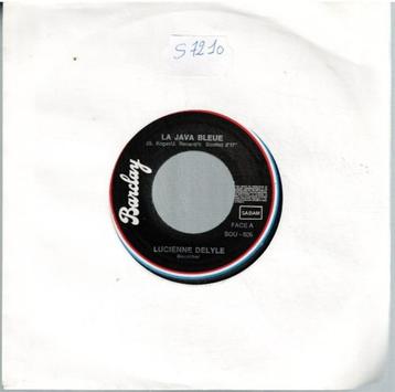 Vinyl, 7"   -   Lucienne Delyle – La Java Bleue