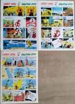 Oude stripknipsels van Lucky Luke - Dalton City (jaren '70), Verzamelen, Ophalen of Verzenden, Overige figuren, Gebruikt, Plaatje, Poster of Sticker