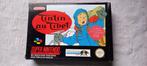 Tintin KUIFJE in Tibet uit 1995, Games en Spelcomputers, Games | Nintendo Super NES, Ophalen of Verzenden