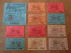 Tickets de football KV Mechelen années1990, Autres types, Utilisé, Enlèvement ou Envoi