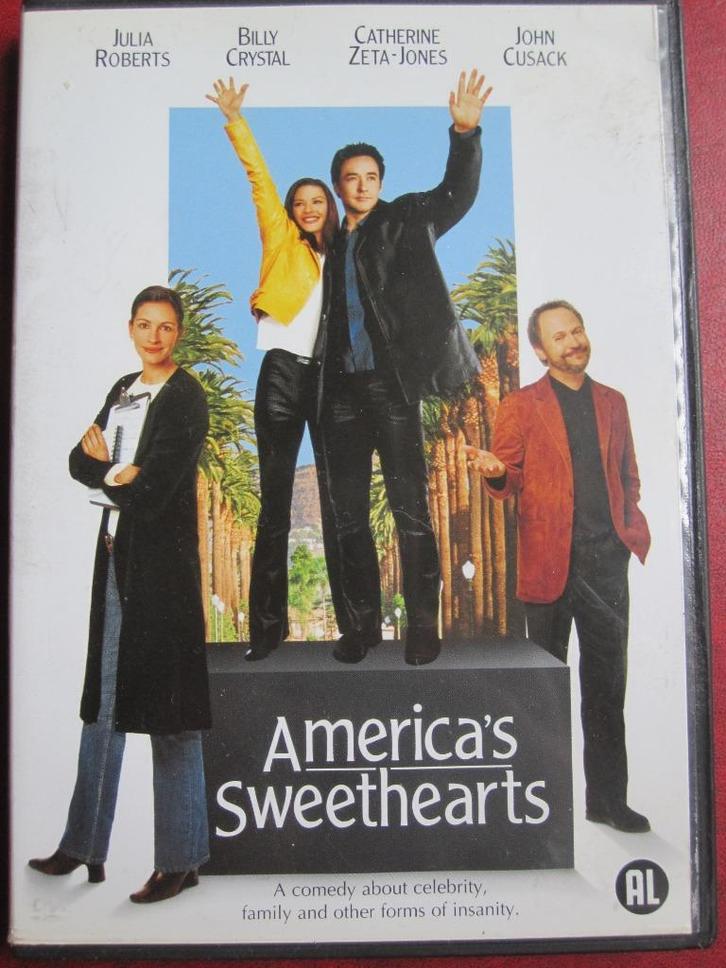 America's Sweethearts (2001), Cd's en Dvd's, Dvd's | Komedie, Zo goed als nieuw, Romantische komedie, Alle leeftijden, Ophalen of Verzenden