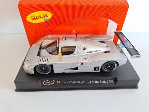 Slot-it Mercedes Sauber C9 Le-Mans Presentation 1989 SICA06B, Kinderen en Baby's, Speelgoed | Racebanen, Nieuw, Racebaan, Elektrisch