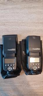 2X Yongnuo 565ex flitser, Audio, Tv en Foto, Foto | Flitsers, Ophalen of Verzenden, Zo goed als nieuw, Overige merken, Kantelbaar