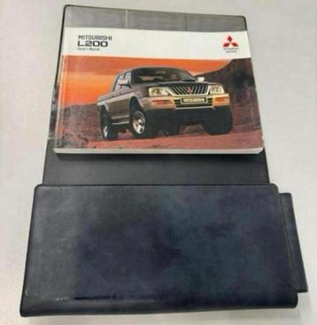 Mitsubishi L200 Handbook Owners Manual Handleiding boek map beschikbaar voor biedingen
