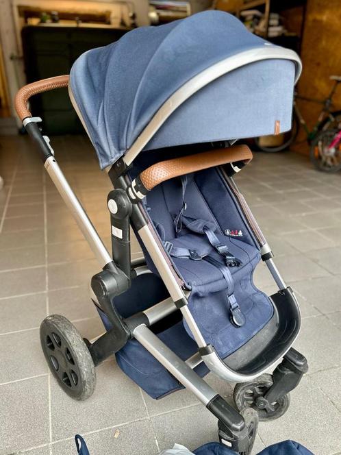 Kinderwagen Joolz Day 3 — donkerblauw, met complete accessoi, Kinderen en Baby's, Kinderwagens en Combinaties, Gebruikt, Kinderwagen