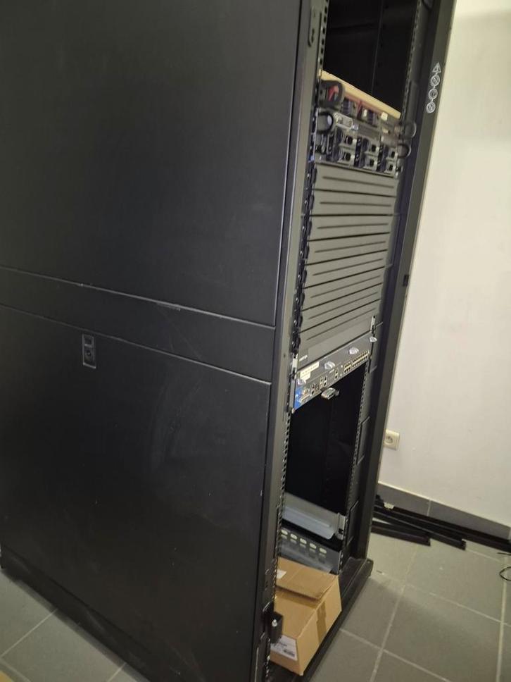 Rak 2 m. Op 75 cm op 1 m, Computers en Software, Serverkasten, Ophalen