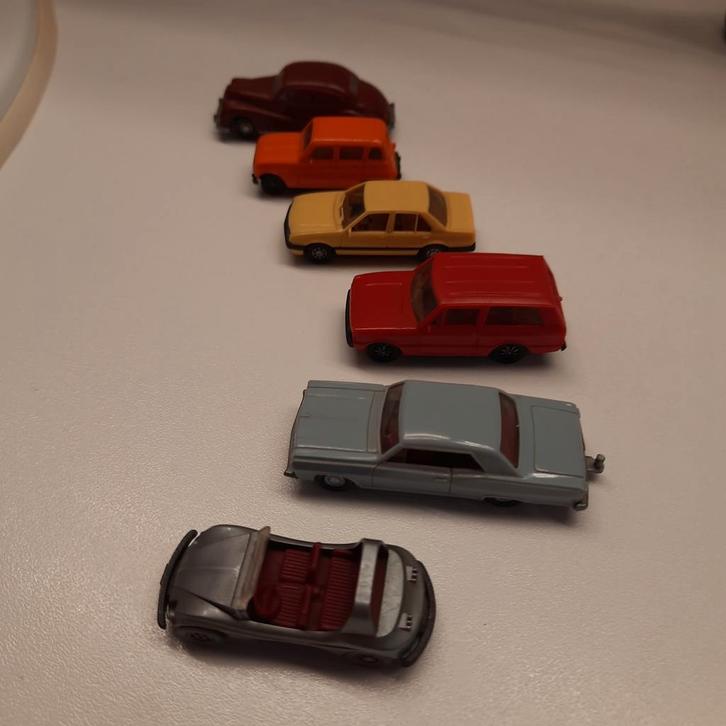 LOT 6 HO-schaal DIVERSE MERKEN AUTO´S * WIKING en HERPA., Hobby en Vrije tijd, Modelauto's | 1:87, Zo goed als nieuw, Auto, Herpa