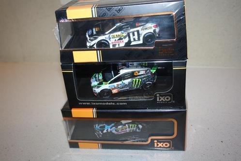 Lot 3 x 1:43 IXO Ford Ken Block monster rally., Hobby en Vrije tijd, Modelauto's | 1:43, Zo goed als nieuw, Auto, Ophalen