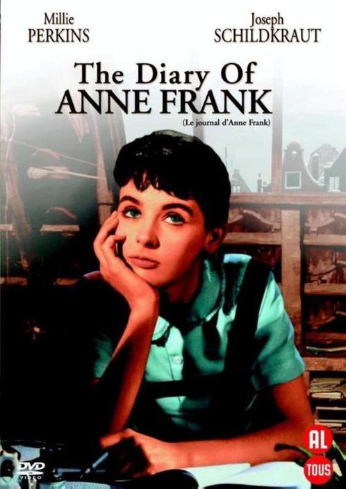 The diary of Anne Frank met Millie Perkins,, CD & DVD, DVD | Classiques, Comme neuf, Drame, 1940 à 1960, Tous les âges, Enlèvement ou Envoi