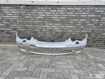 Mercedes C klasse W203 voorbumper met sproeiers 2000 - 2007 beschikbaar voor biedingen