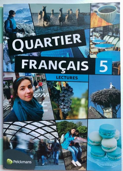 Quartier Français Lectures 5e jaar - Pelckmans, Boeken, Schoolboeken, Zo goed als nieuw, Frans, ASO, Ophalen of Verzenden