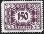 1 Postzegel Oostenrijk 1922 Portzegels, Postzegels en Munten, Ophalen of Verzenden, Gestempeld