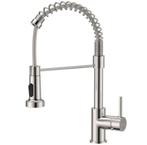 Modern design professionele keukenkraanmixer | Nieuw, Doe-het-zelf en Bouw, Ophalen of Verzenden, Nieuw, Inox, Kraan